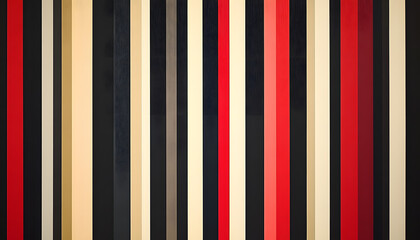 Thin, repeating lines or stripes, either vertical or horizontal, on a neutral background
