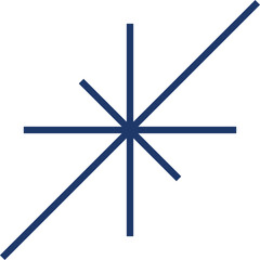 Abtract Shape Brutalism Element