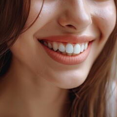 Fototapeta premium smile close up.