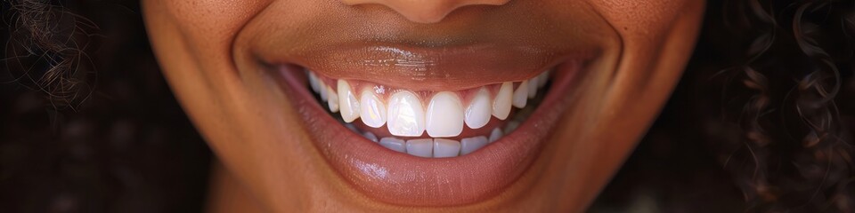 Obraz premium smile close up.