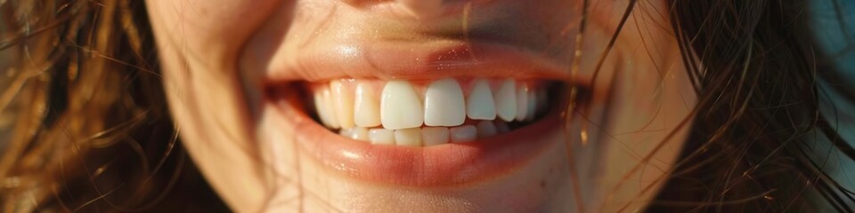 Fototapeta premium smile close up.