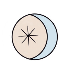 Seax Wica Neo Pagan Wiccan Symbol 