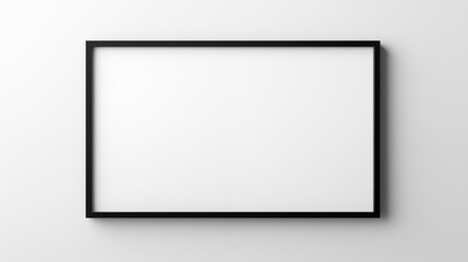 Contour, cadre décoratif pour mock-up, conception et création graphique. Espace vide de composition. Arrière-plan épuré, vide.