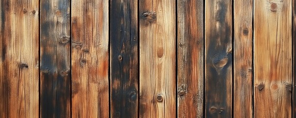 Fototapeta premium A Close Up of Wooden Planks Exhibiting Unique Textures and Colors
