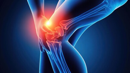 Knee Pain Illustration