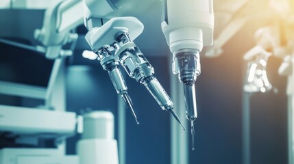 Robotic Surgical Arm with Needles