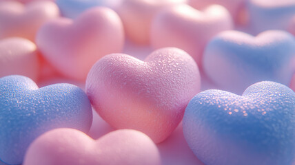 Obraz premium Vibrant Pastel Marshmallow Assortment