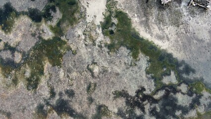 unique patterns capture with drone