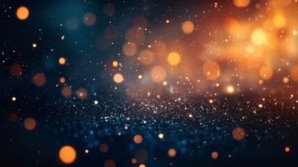 Fototapeta premium Dreamy blurred starry sky with subtle light streaks and soft gradients, creating a tranquil and ethereal background perfect for cosmic themes and night sky concepts.