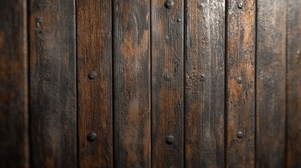 Fototapeta premium Close up of an old wooden wall in 3D rendering