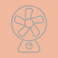 Industrial Fan icon design