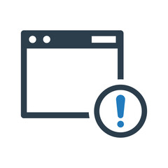 website error icon