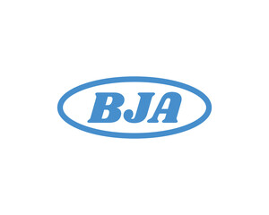 BJA logo design vector template. BJA