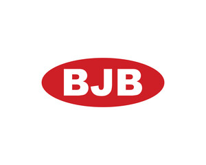 BJB logo design vector template. BJB