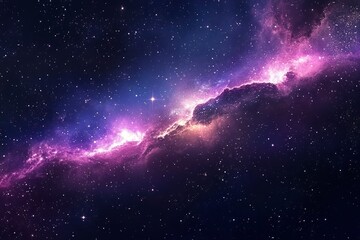 Fototapeta premium background with stars, space galaxy background, background with space, galaxy in the space with stars, ai