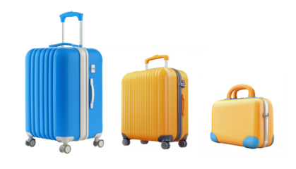 suitcase with luggage