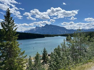 lake in the mountains
