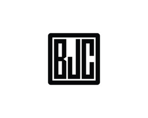 BJC Logo design vector template. BJC