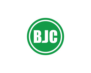 BJC Logo design vector template. BJC