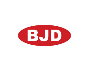 BJD logo design vector template. BJD