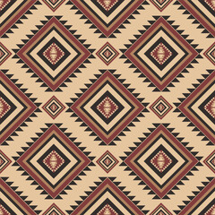 Vintage Ethnic patterns seamless background embroidery.