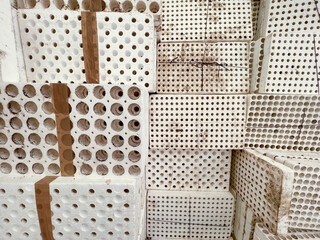 agriculture, polystyrene seedling container group – modular crop seed trays