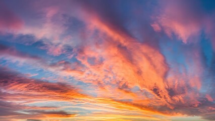 Obraz premium Colorful sky. colorful sky.