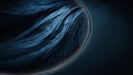Close-up of blue textured background. Dark edge