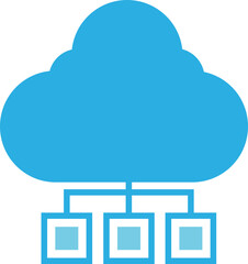 Cloud Computing Icon
