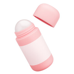 Deodorant, beauty and cosmetic, 3d Illustration