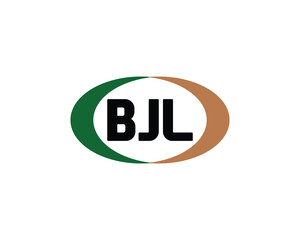 BJL logo design vector template. BJL