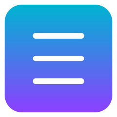 Obraz premium Menu Icon