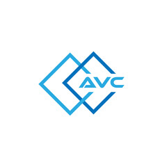 AVC ABSTRACT LETTER LOGO DESIGN