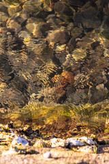 Costa en Santoña, Cantabria, España.