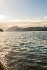 Paisaje en Santo&ntilde;a, Cantabria, Espa&ntilde;a.