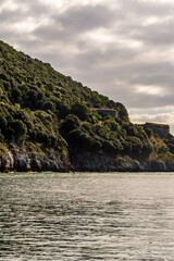 Paisaje en Santo&ntilde;a, Cantabria, Espa&ntilde;a.