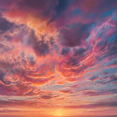 Colorful sky. colorful sky.