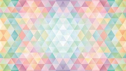 Obraz premium Abstract geometric pattern design with soft pastel colors, geometric, pastel, abstract, soft, colors, shapes, design