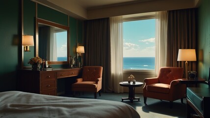 Fototapeta premium relaxing hotel room