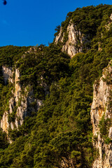 Paisaje en Santoña, Cantabria, España.