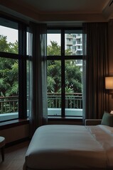 Fototapeta premium relaxing hotel room