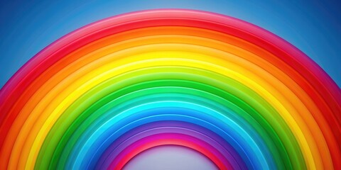 Obraz premium Colorful and abstract rainbow background perfect for design projects, rainbow, abstract, vibrant, colorful, spectrum