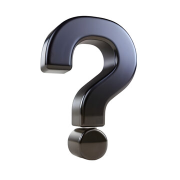 recommend clip art: question mark sign black color isolated on transparent background