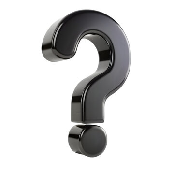 recommend clip art: question mark sign black color isolated on transparent background