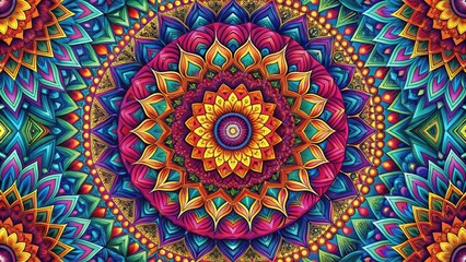 Abstract geometric wallpaper design featuring vibrant colors and intricate patterns, geometric, abstract, wallpaper