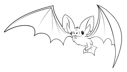 murcielago halloween linea