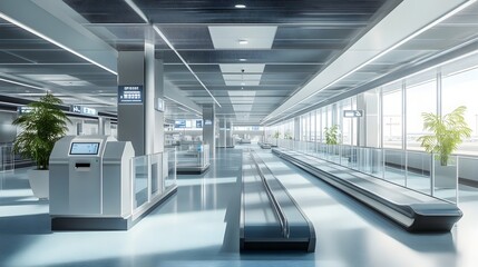 Efficient Airport Security and Check-in Systems Optimizing Passenger Flow