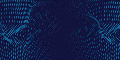 blue wavy halftone background. Dot pop art sport style vector.eps 10
