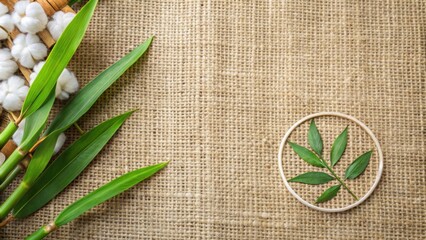 Eco-friendly sustainable textiles made from natural fibers like cotton, hemp, and bamboo , natural, eco-friendly