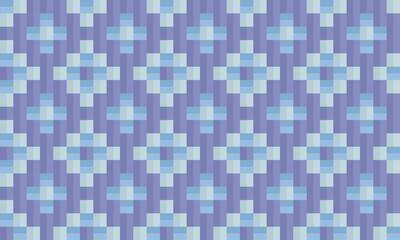 Fototapeta premium Seamless traditional woven pattern called Anyaman 